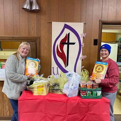 Pantry Friends Donating