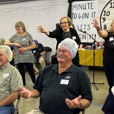 It's all fun and games until a shower cap and shaving cream are involved!