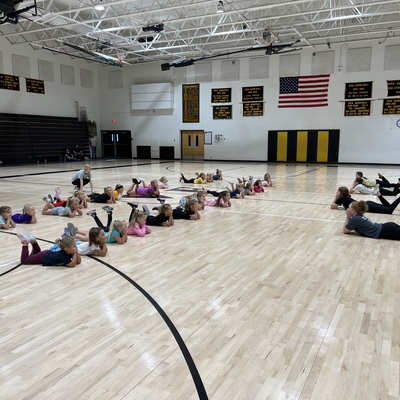 Sharing our passion for dance with elementary students!