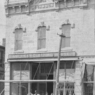 1884 McCammon building, now the museum at 310 Broadway