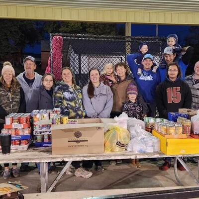 VF Calvary Baptist Church and VF Christian Church teamed up and Donated.
