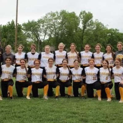 Valley Falls 2025 Lady Dragons Softball Team